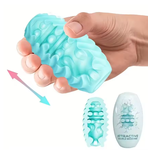 Masturbator Egg för Män - Bärbar & Realistisk Onaniprodukt